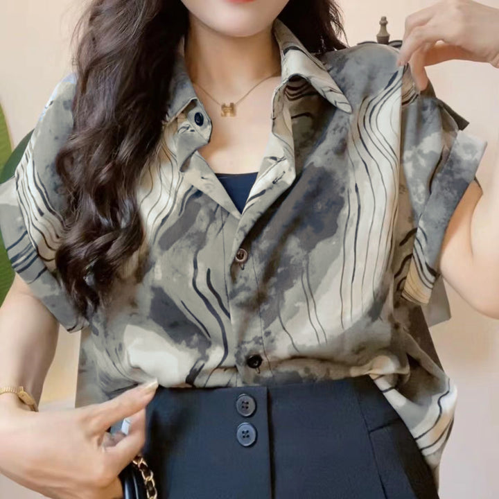 Multi Marble Printed Shirt