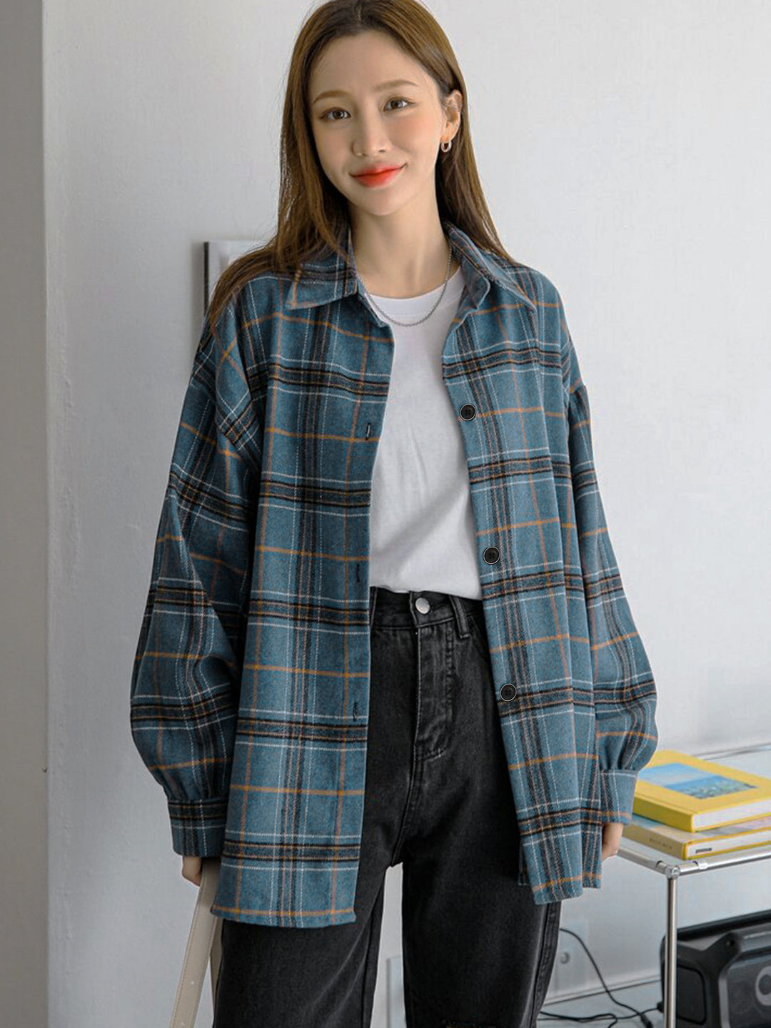Multi Flanel Checkered Shirt