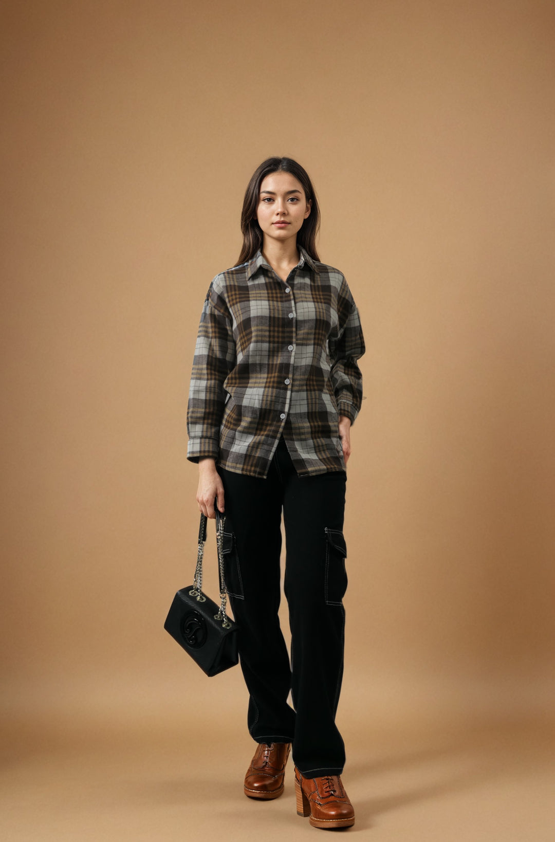 Oversized Flannel Shirt