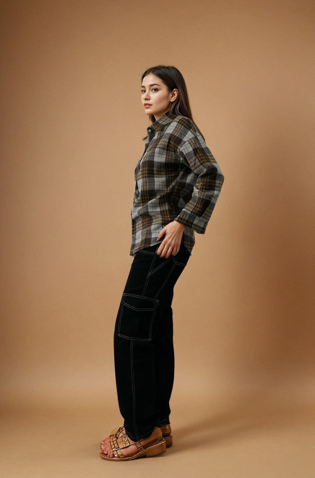 Oversized Flannel Shirt