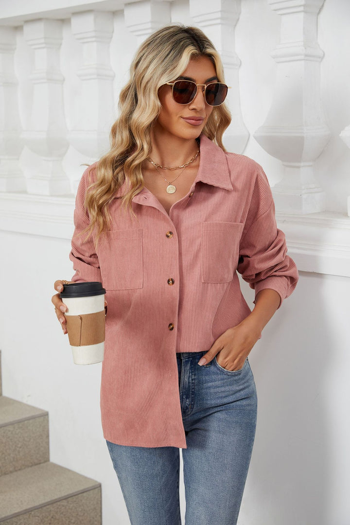 Pink Full Sleeves Buttondown Shirt