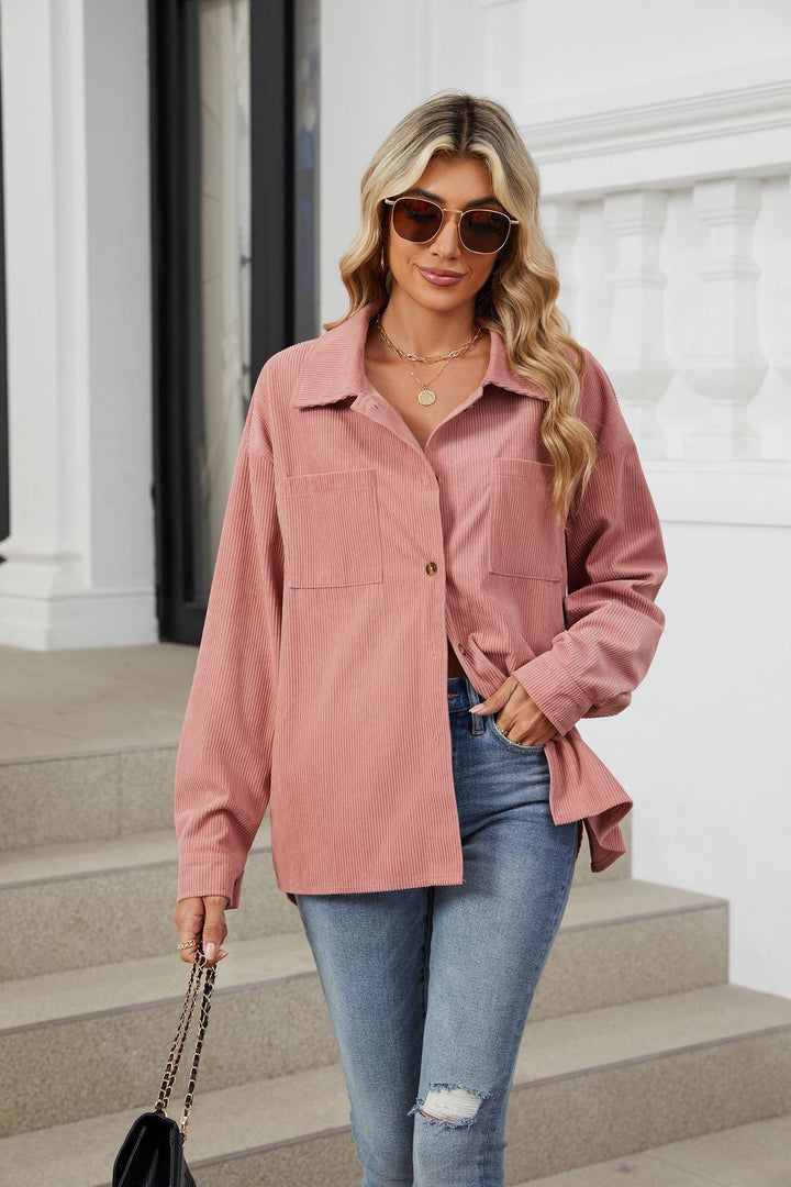 Pink Full Sleeves Buttondown Shirt