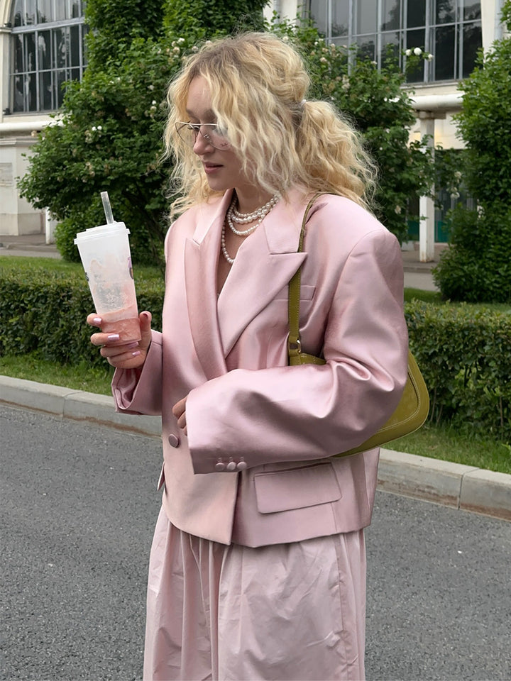 Pink Ultra Baggy Fit Trousers