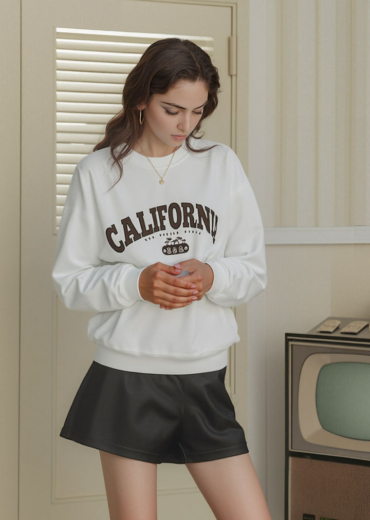 Off-White Typography Relaxed Sweatshirt