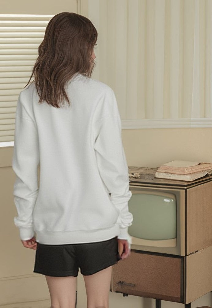 Off-White Typography Relaxed Sweatshirt