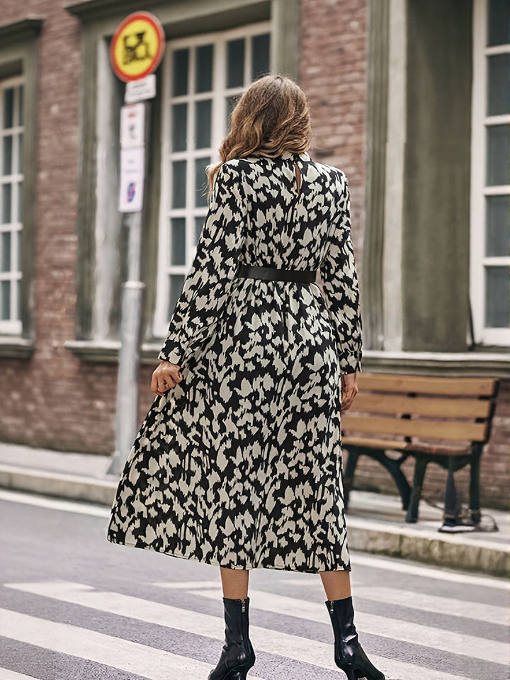 Monochrome Maxi Dress