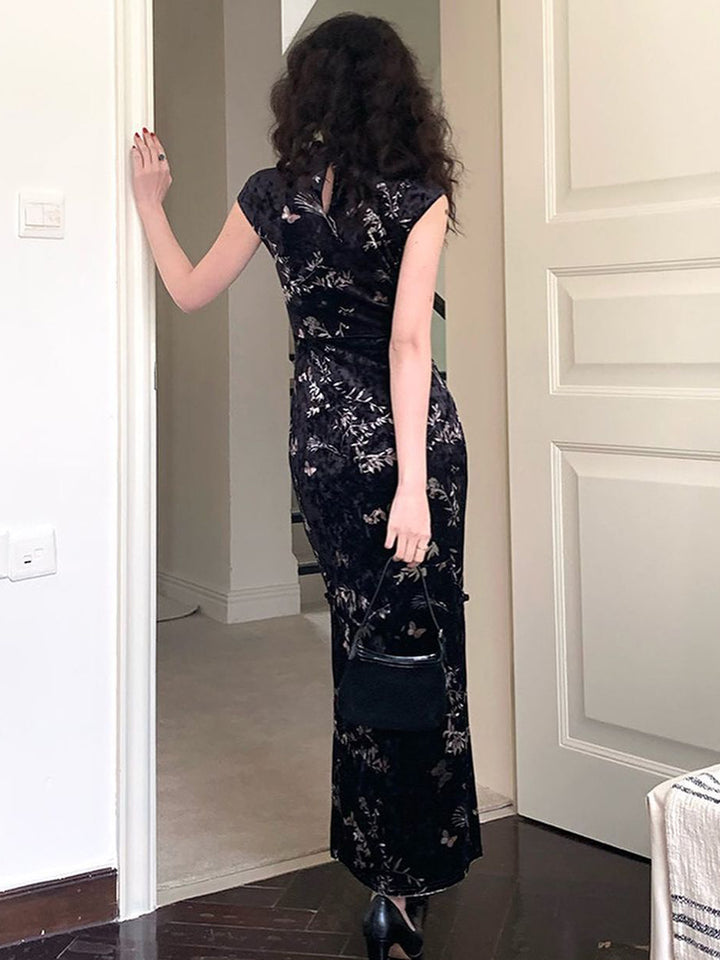 Mandarin Fitted Dress