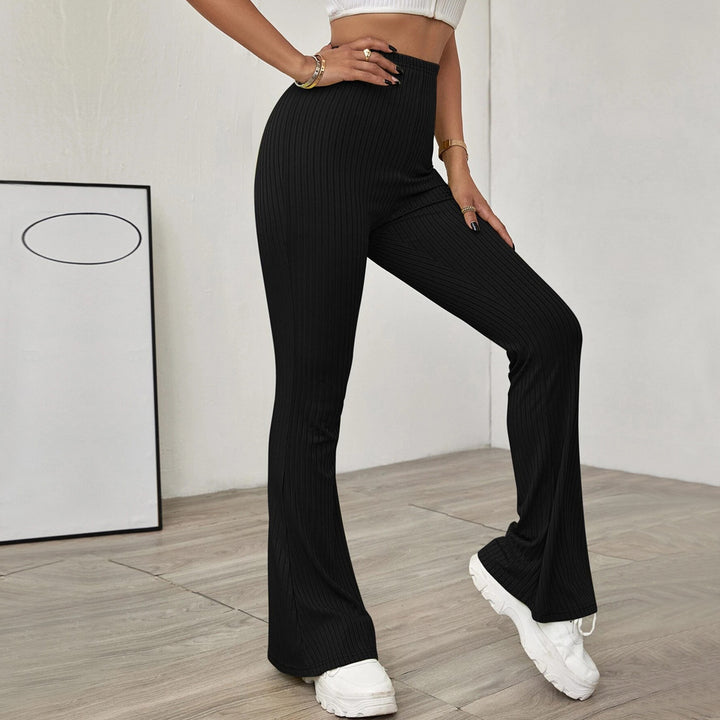 Black Fitted High Waist Pant