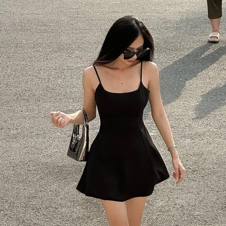 Black  Skater Dress
