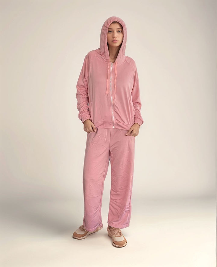 Pink Hoodie Co-Ord Set