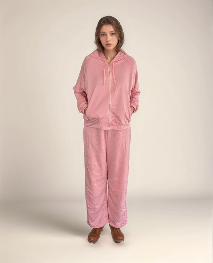 Pink Hoodie Co-Ord Set