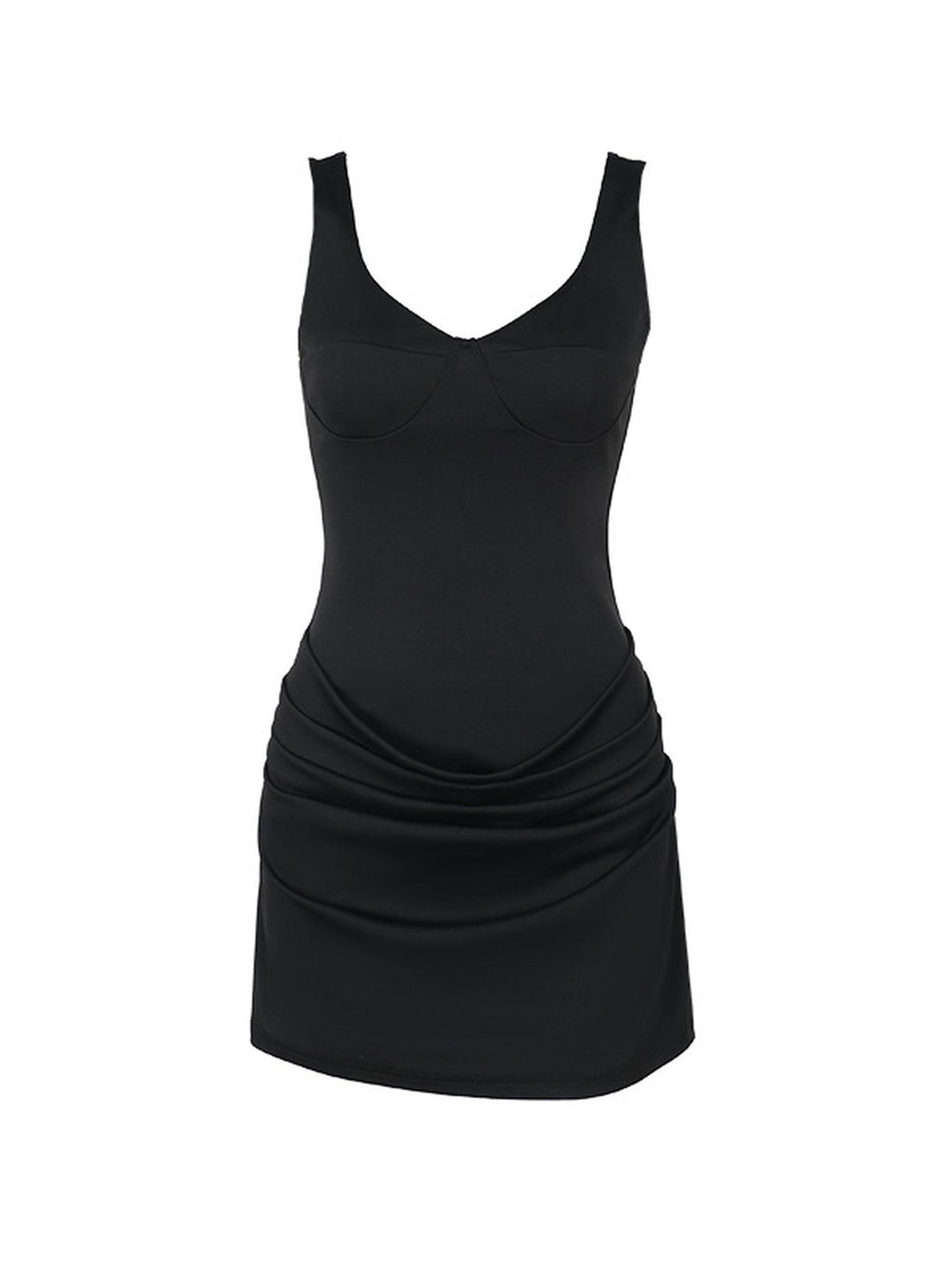 Black Cowl Dress