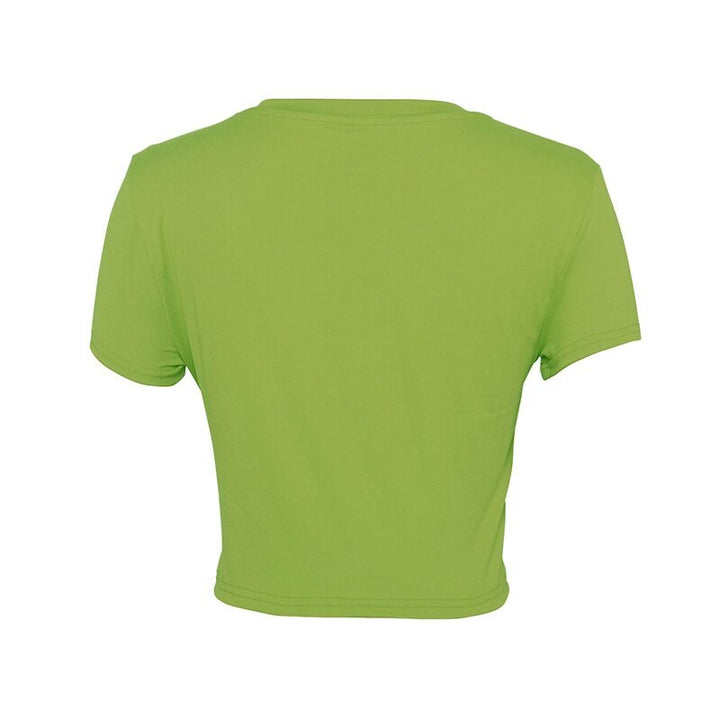 Green Graphic Print Tshirt