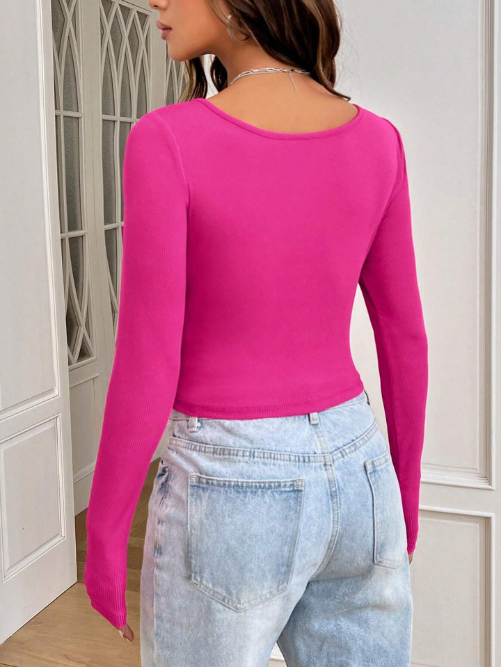 Pink Sweetheart Neckline Corset Top