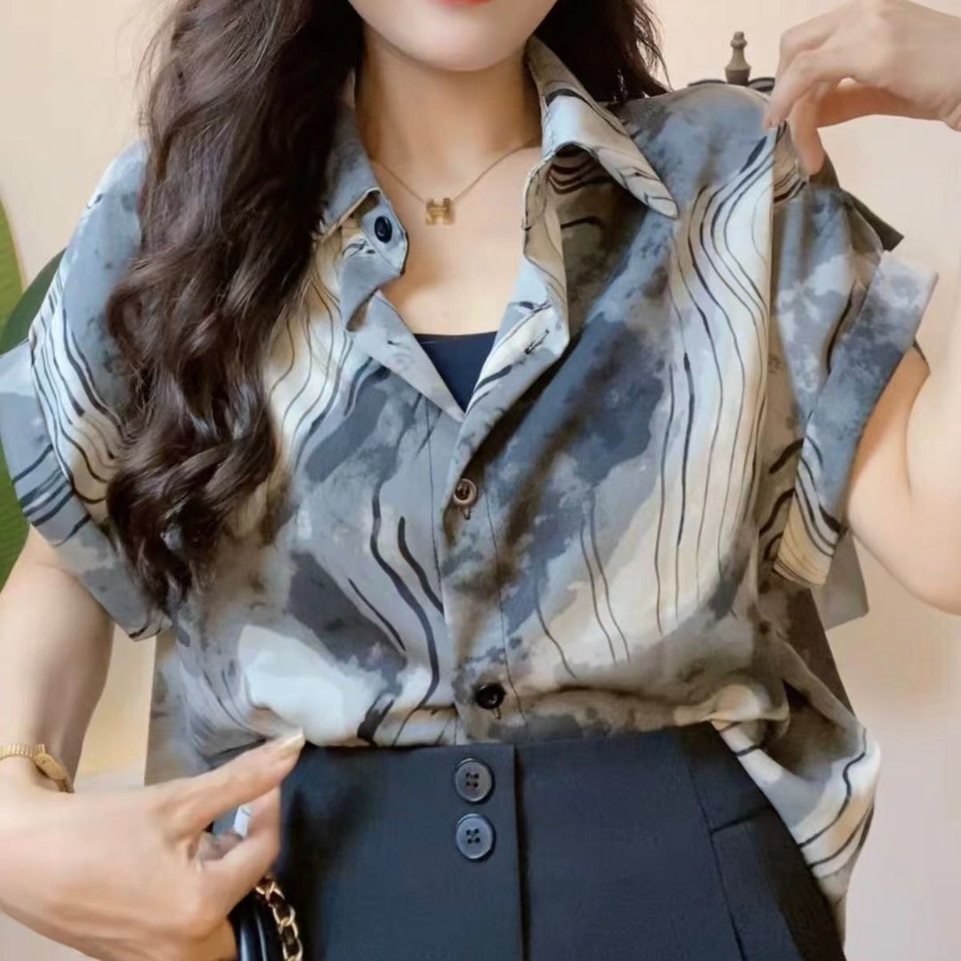 Multi Marble Printed Shirt