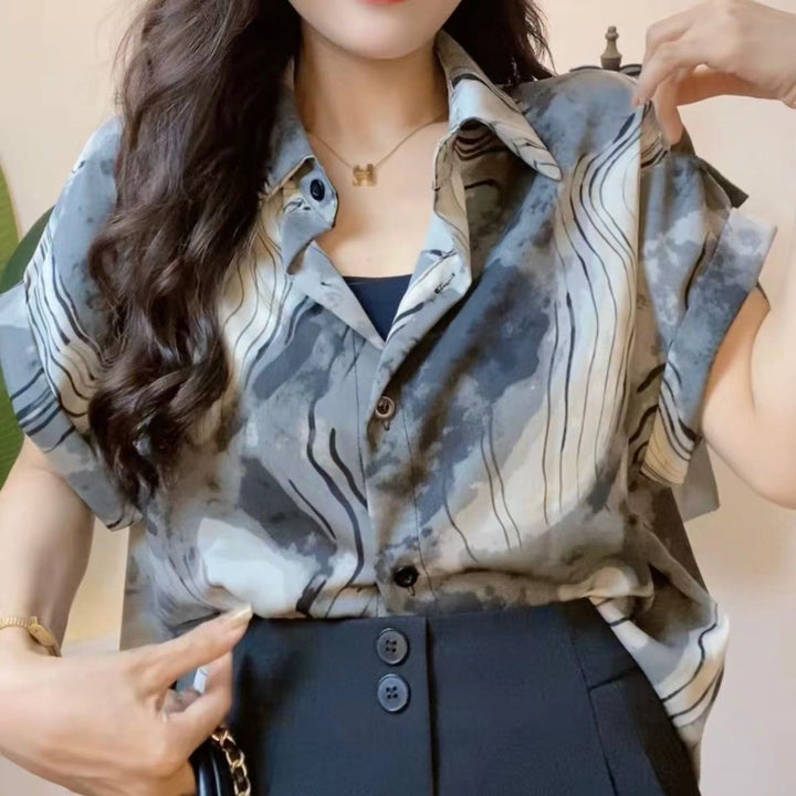 Multi Marble Printed Shirt