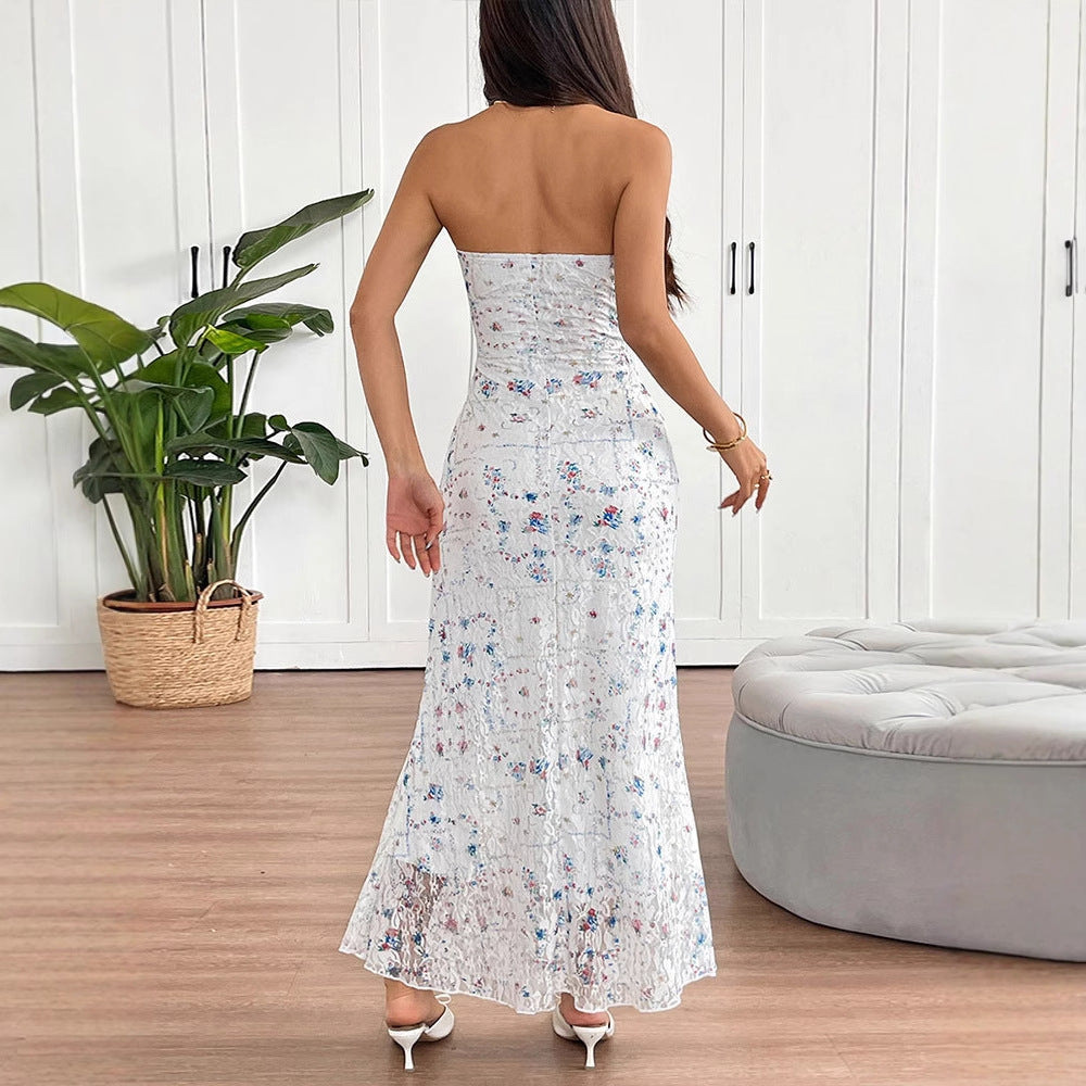 Multi Tube Printed Maxi Dress