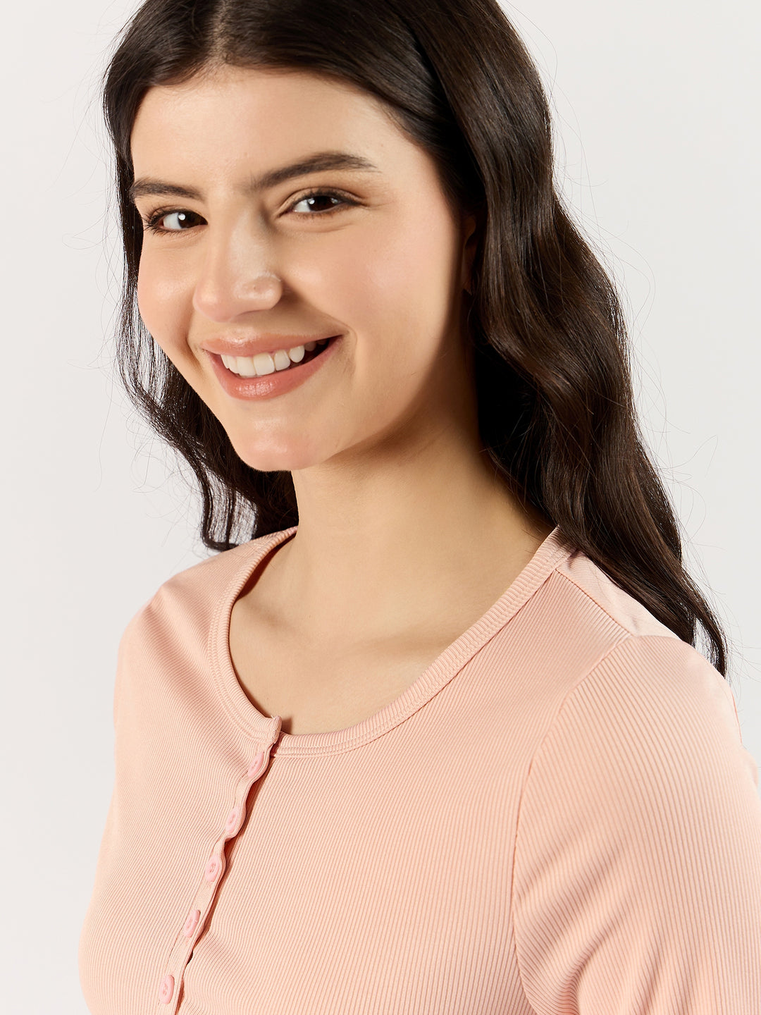 Pink Knit Top