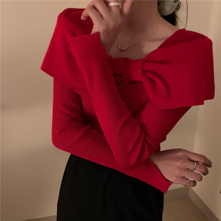 Red Side Bow Top