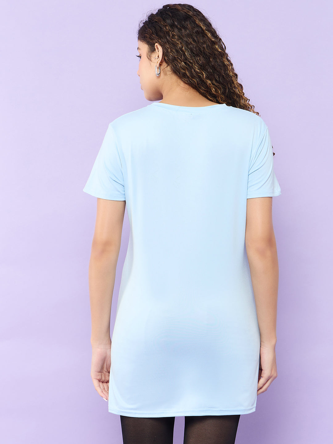 Blue Longline Tee