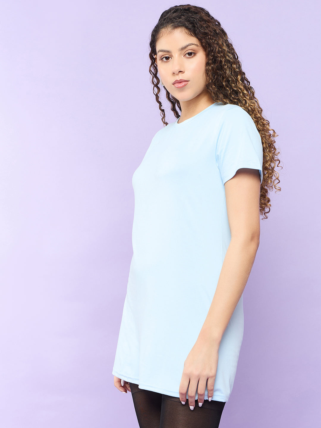 Blue Longline Tee