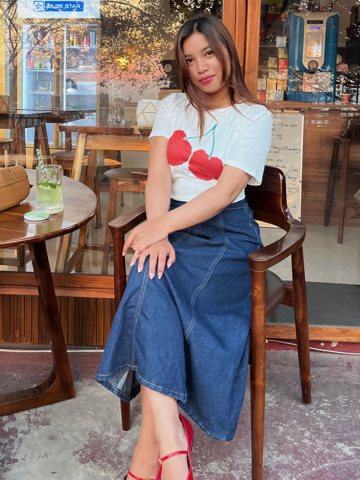 Cherry Printed T-Shirt