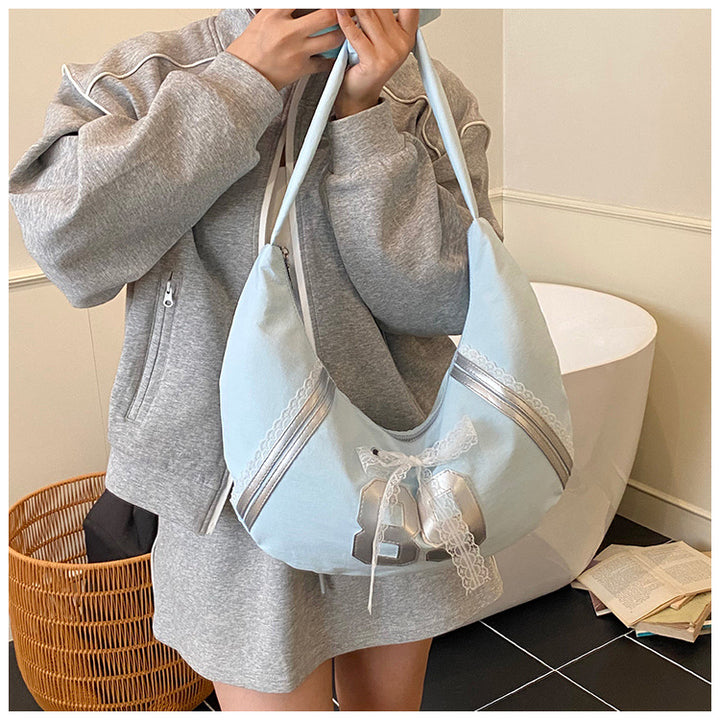 Blue Old School Shoulder Bag