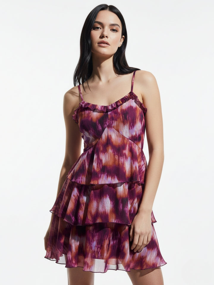 Multi Mini Tiered Dress