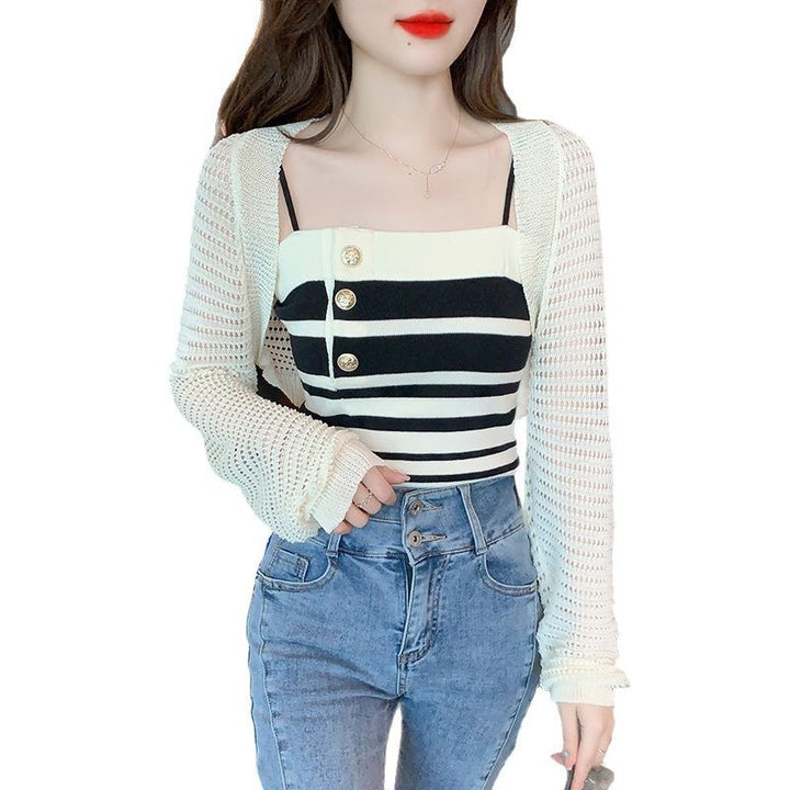 Black Stripe Cami