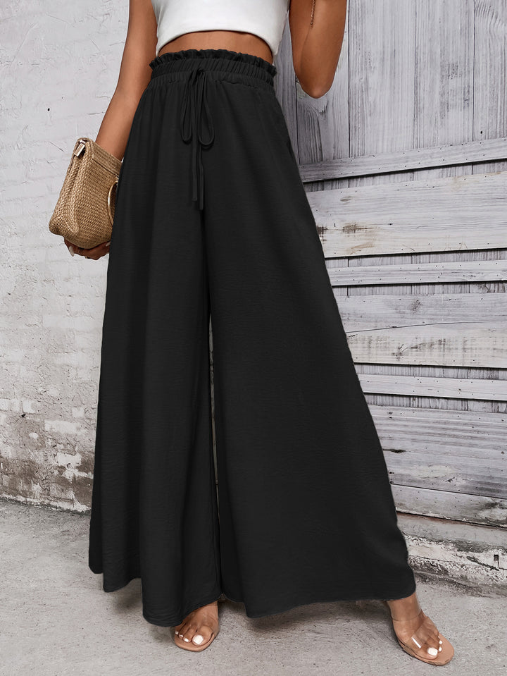 Black Wide Leg Trouser