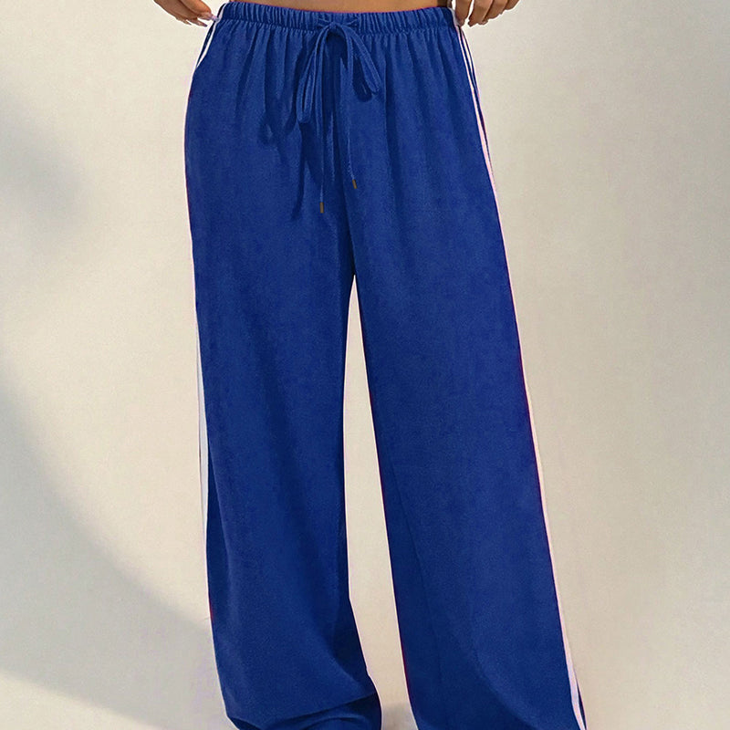 Navy Blue Pull On Sweatpants