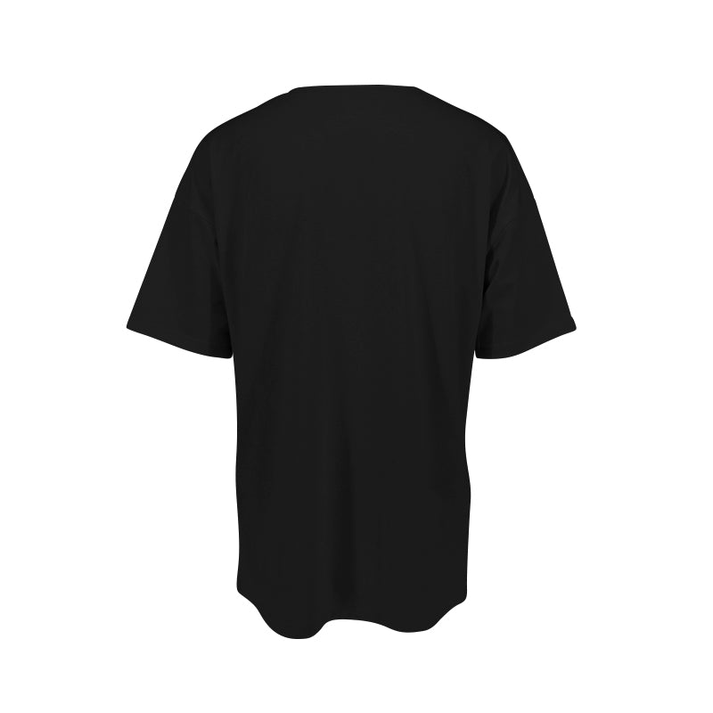 Black Varsity Over-Sized T-Shirt