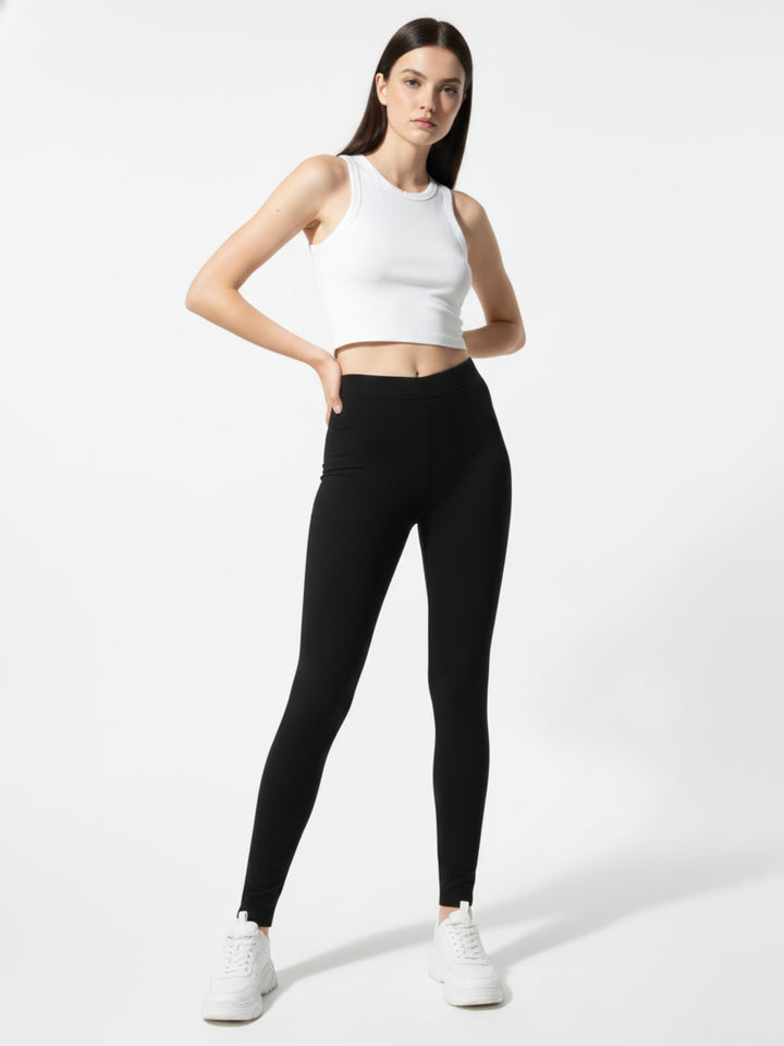 High Waist Fitted Leggings