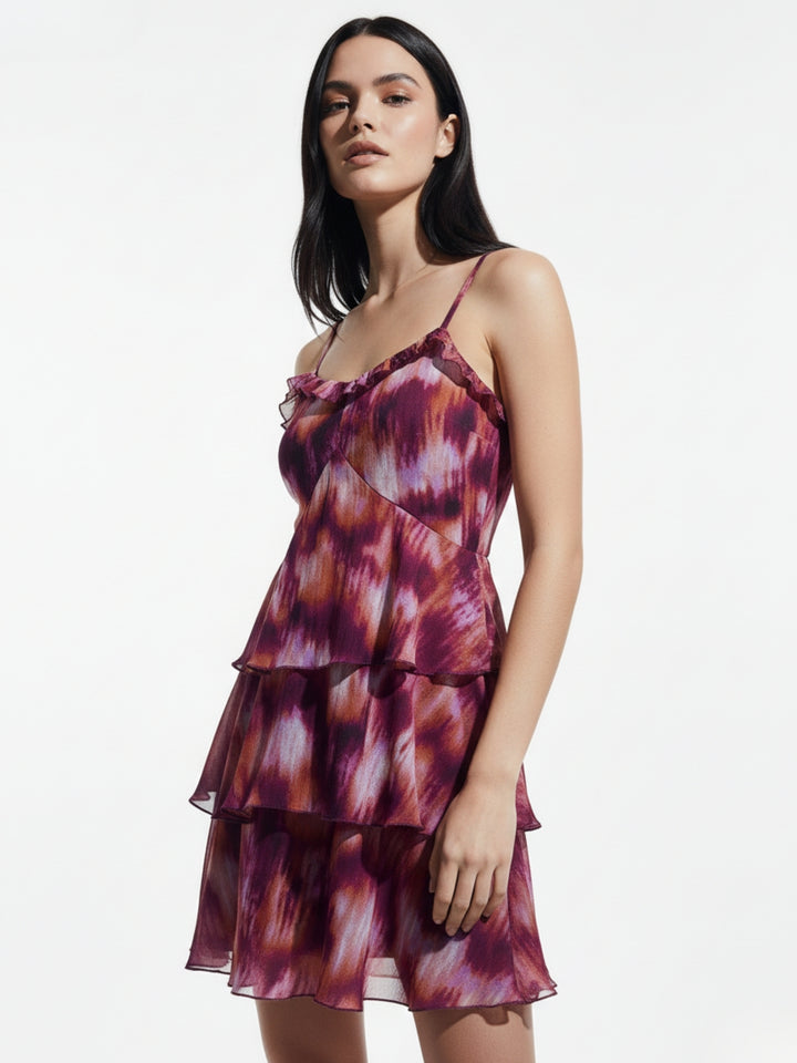 Multi Mini Tiered Dress
