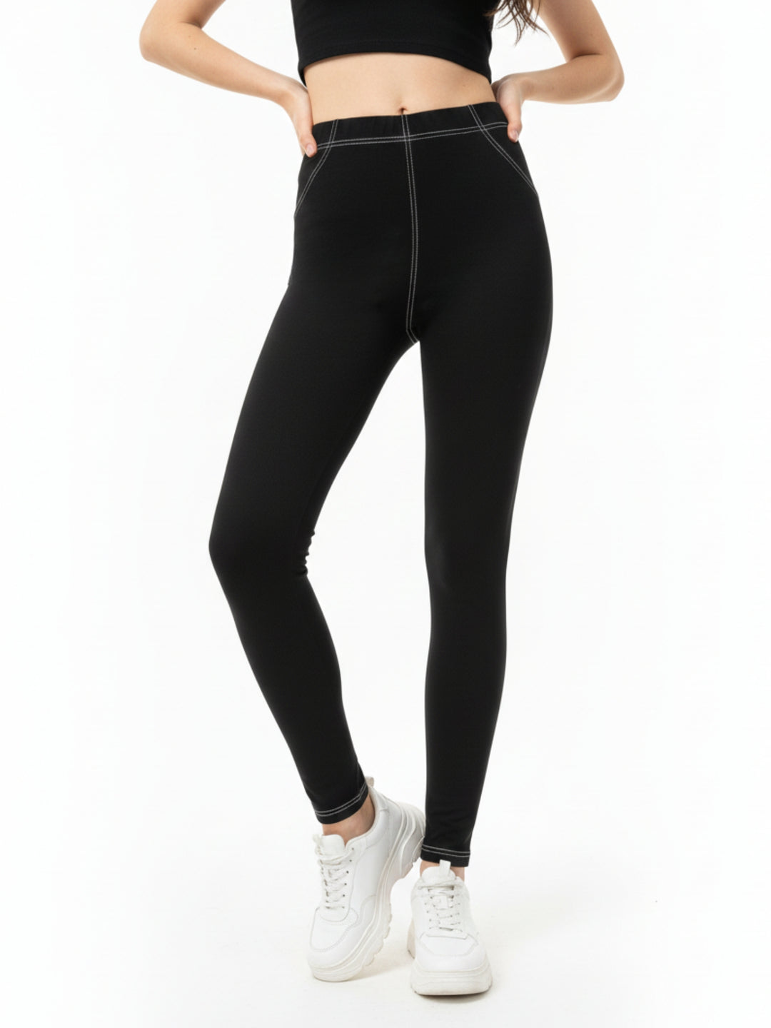 High Waist Fitted Leggings