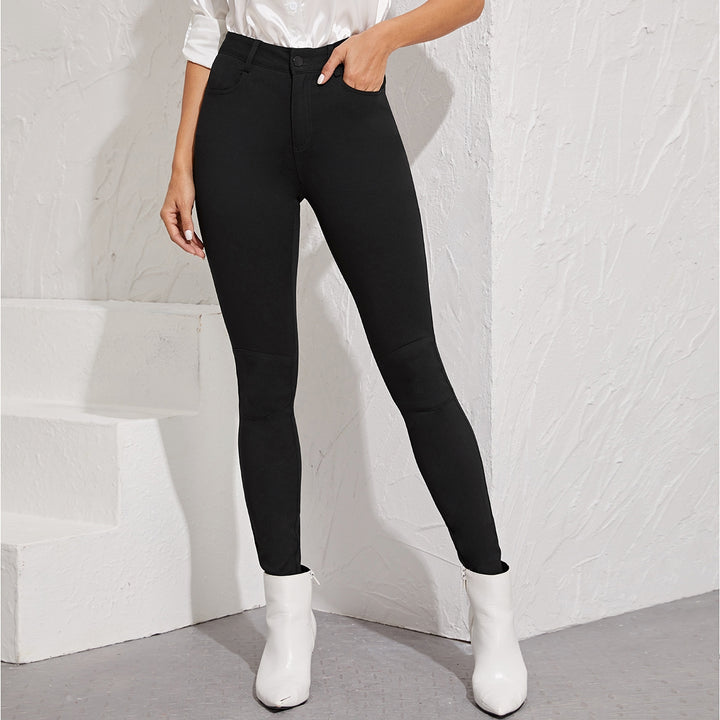 Black High Waisted Skinny Jeans