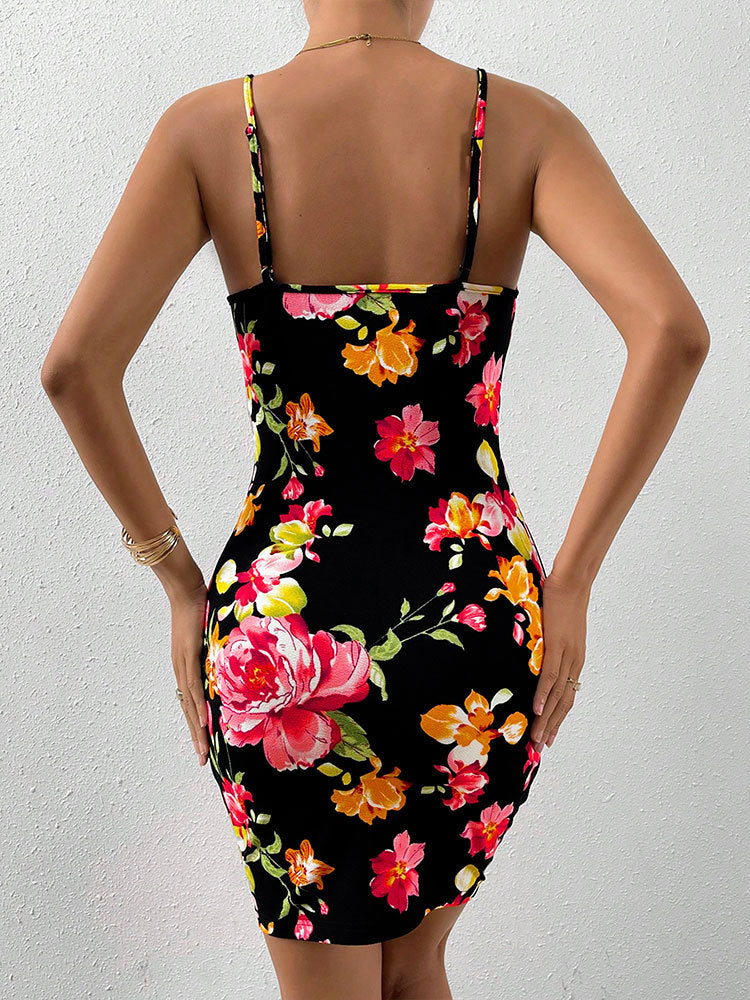 Multi Wrap Floral Dress