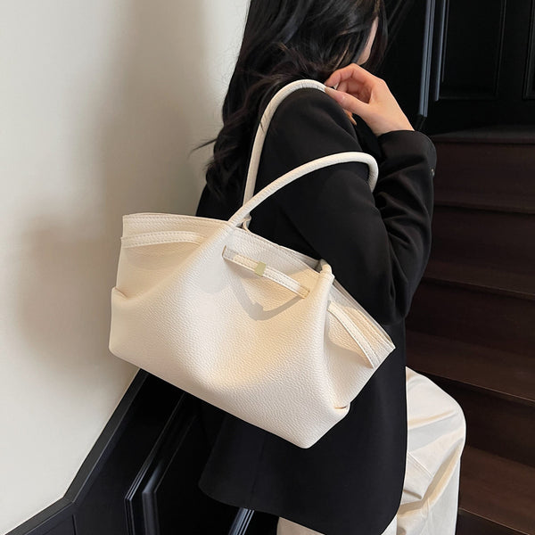 Shop White Curveline Shoulder Bag - for Women | OUTZIDR
