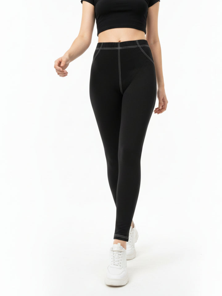 High Waist Fitted Leggings