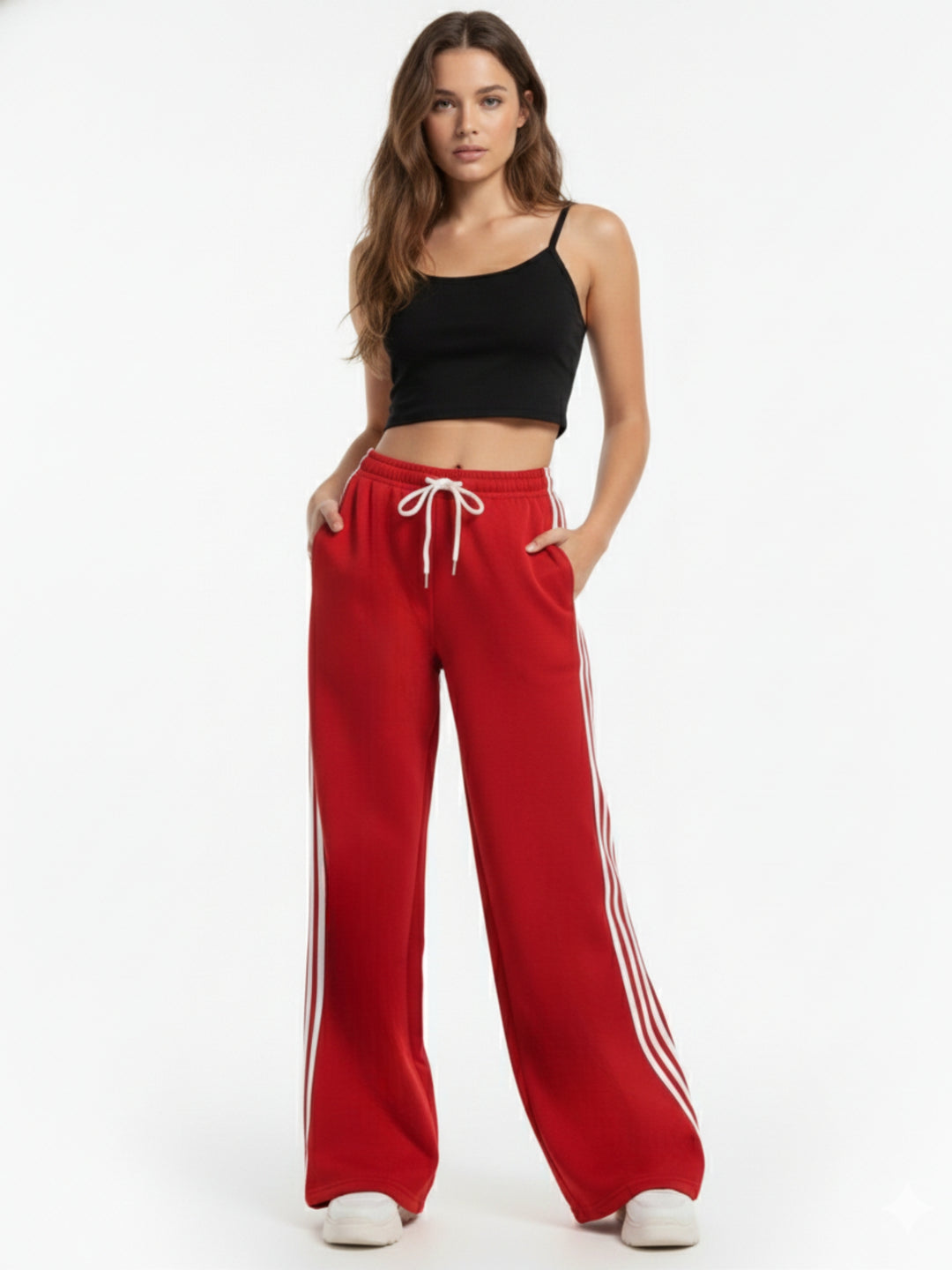 Varsity Contrast Side Striped Sweatpant