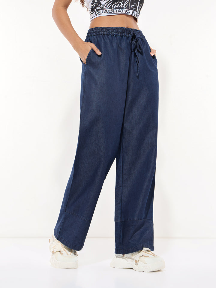 Blue Denim Trousers