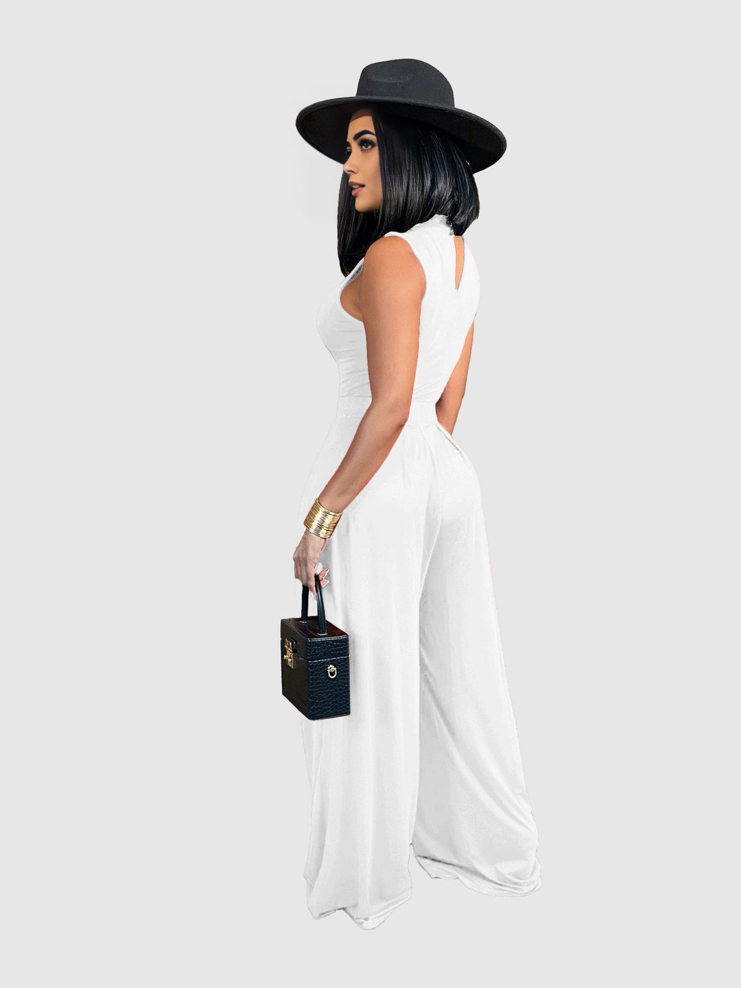 White Wide Leg Pant