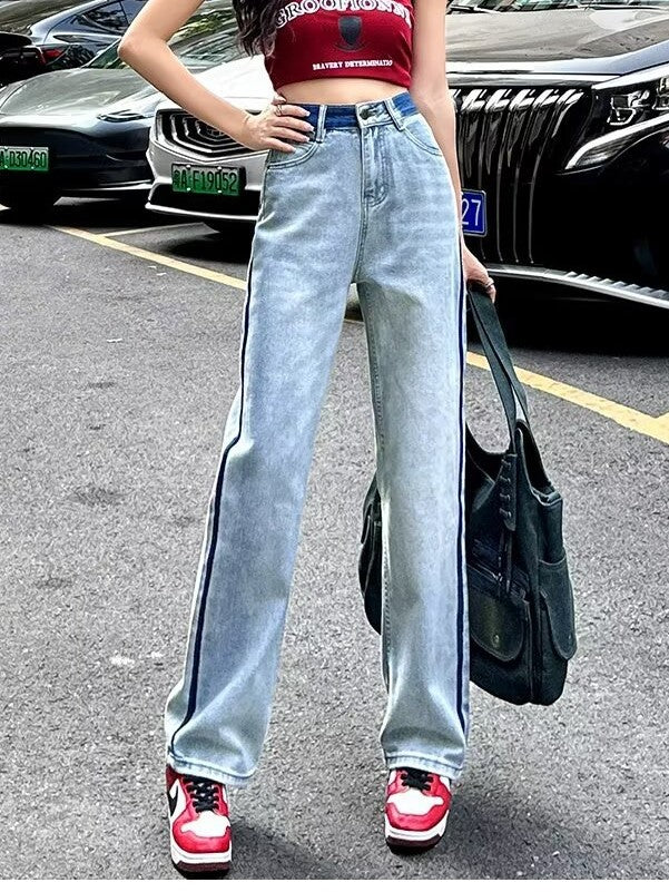 Blue Contrast Tinted Denim