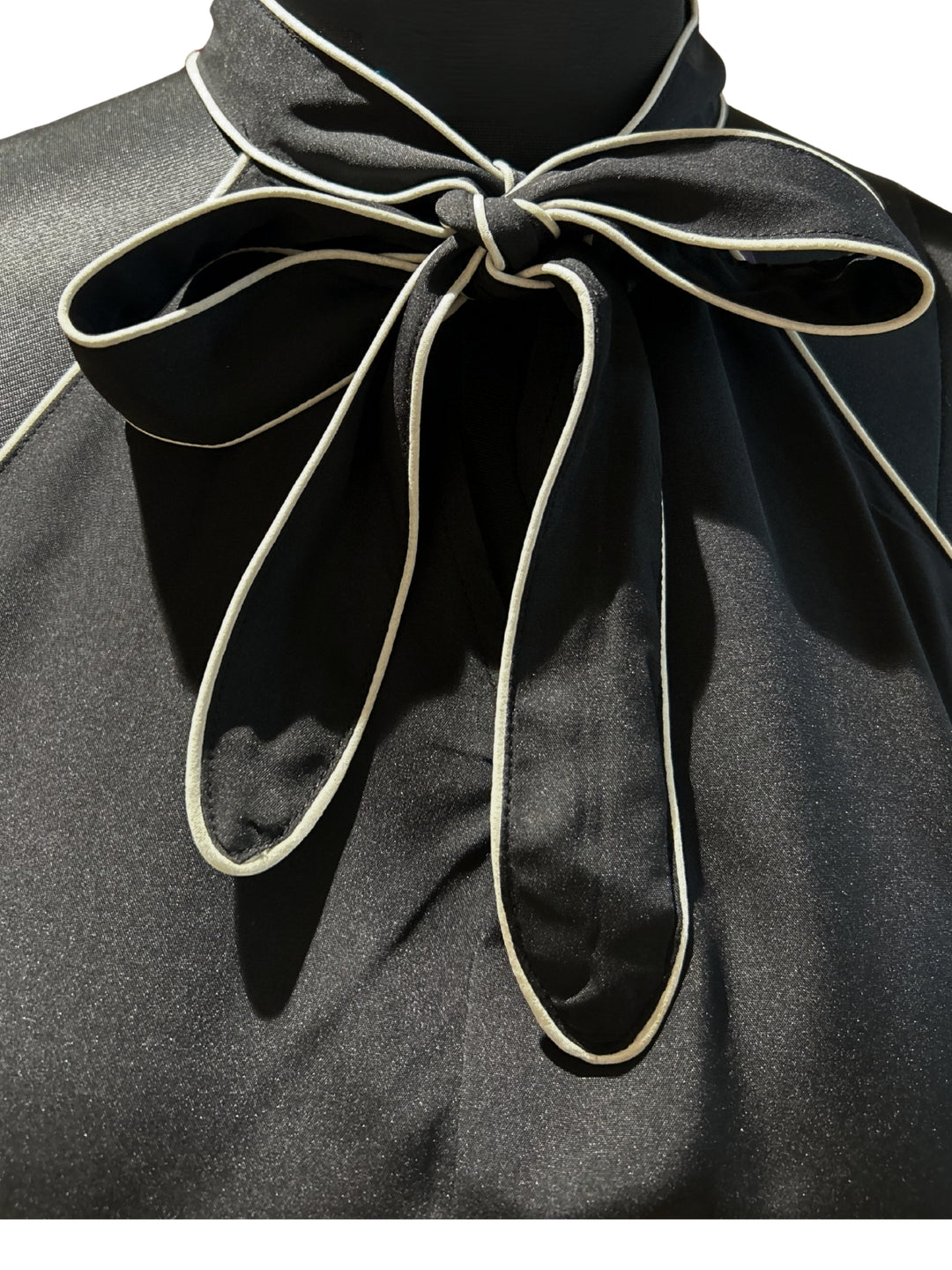 Black Halter Neck Top