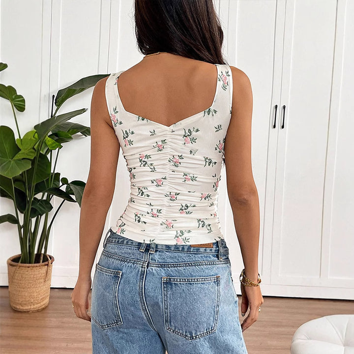 Multi Sweetheart Neckline Top