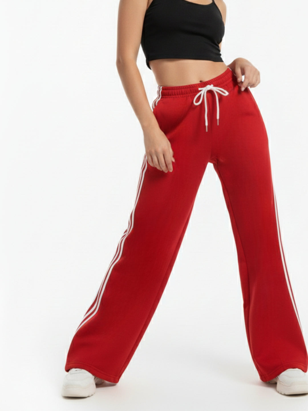 Varsity Contrast Side Striped Sweatpant