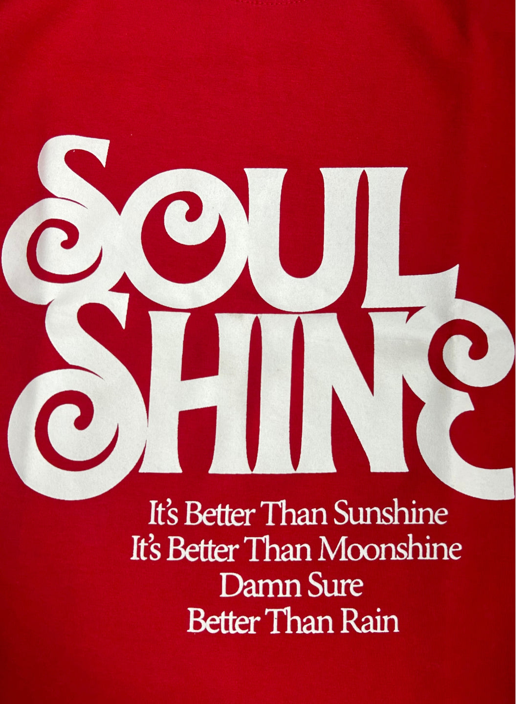 Red Fitted Graphic Printed T-Shirt