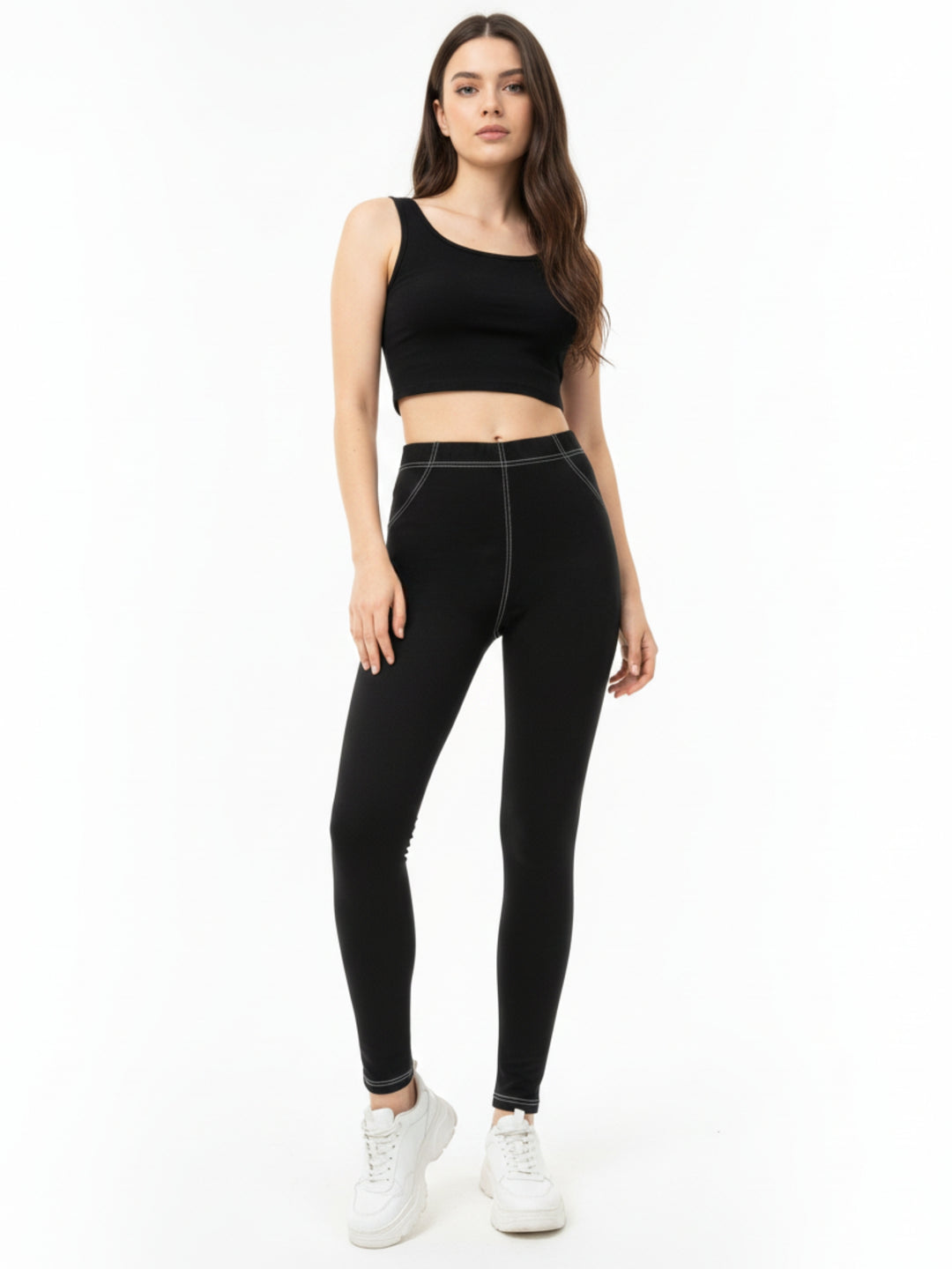 High Waist Fitted Leggings