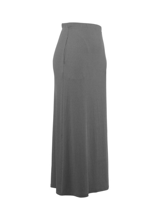 Charcoal Long Skirt