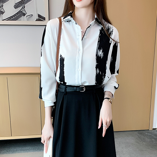 Multi Geometric Printed Shirt
